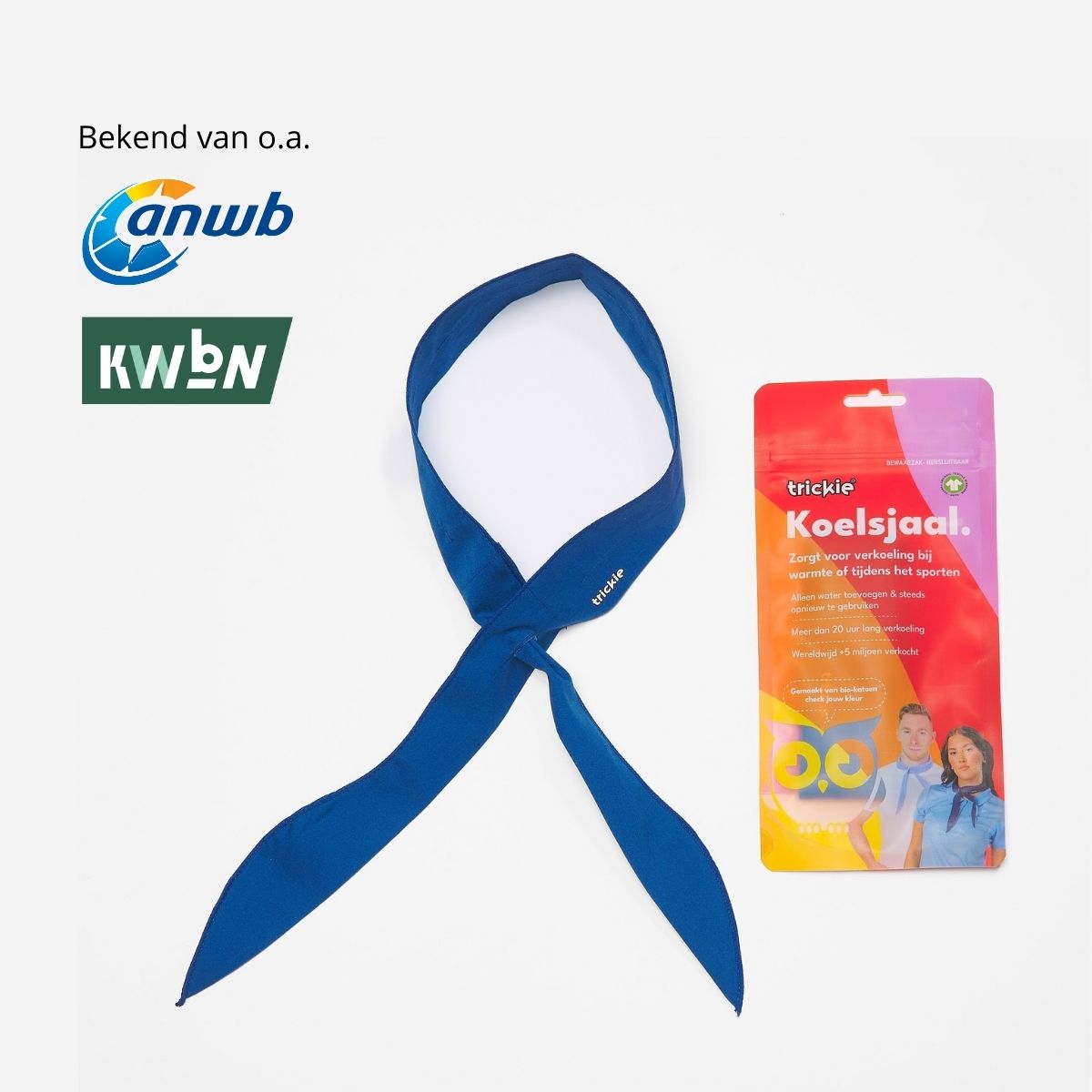 Trickie® koelsjaal Navy Blue