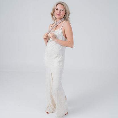 Trickie® cooling scarf striped beige